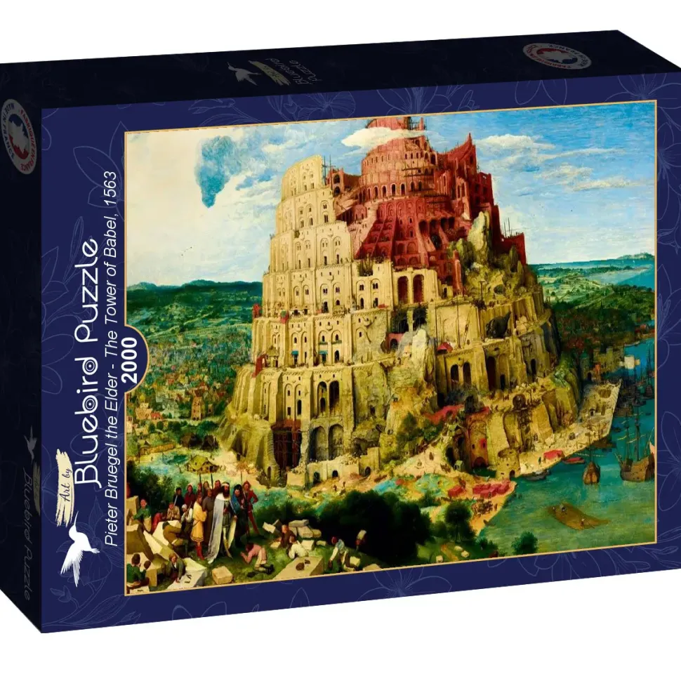 Puzzle Bruegel, o Velho - A Torre de Babel, 1563