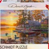 Puzzle Bush: Casa de barcos com canoas II