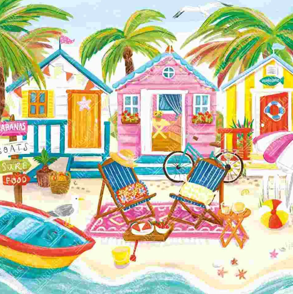 Puzzle Cabanas de praia
