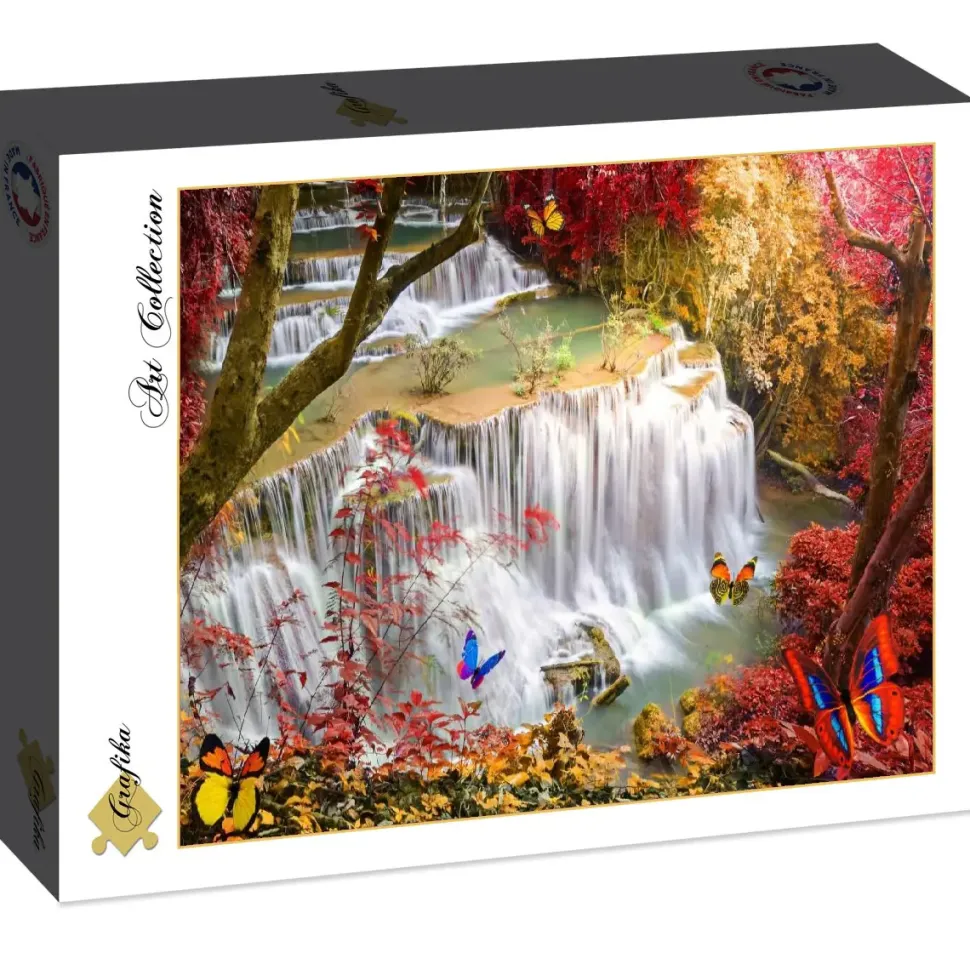 Puzzle Cachoeira da Floresta Profunda