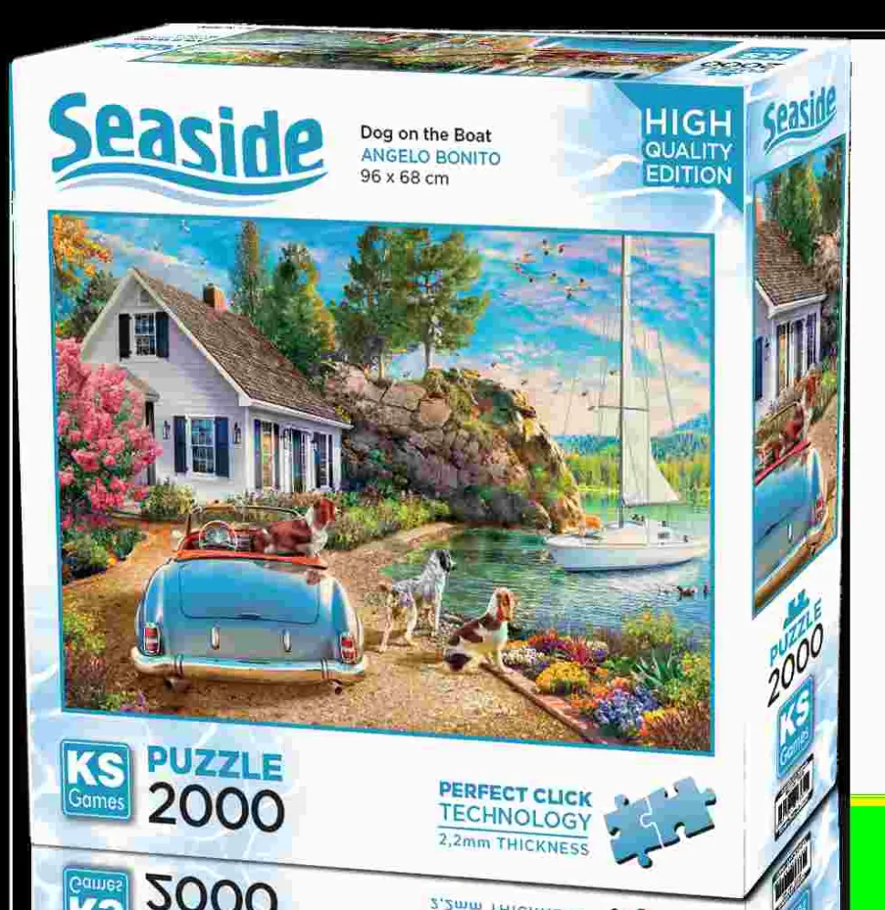 Puzzle Cachorro no Barco