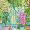 Puzzle Cachorro no jardim