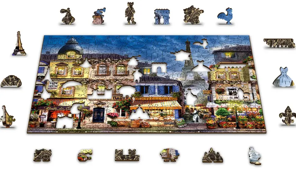 Puzzle Café da manhã em Paris