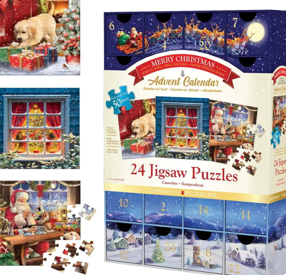 Puzzle Calendário do Advento: Feliz Natal