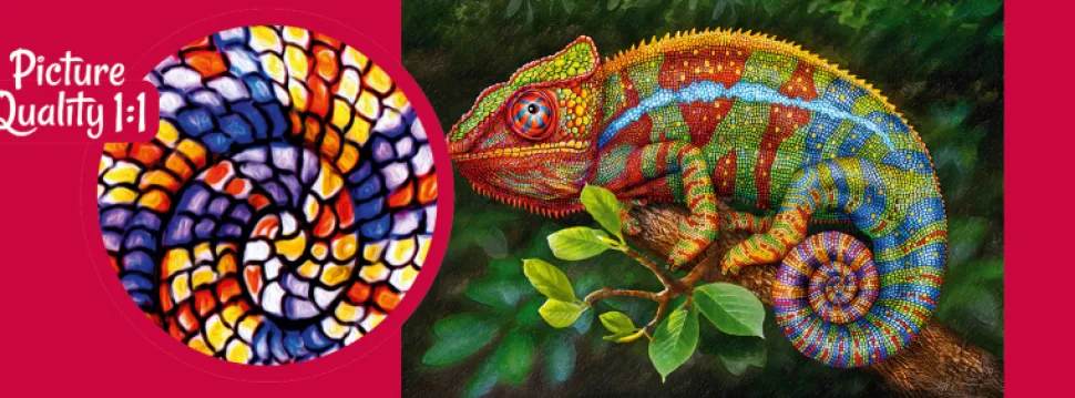 Puzzle Camaleão