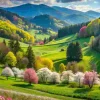 Puzzle Caminhada da primavera