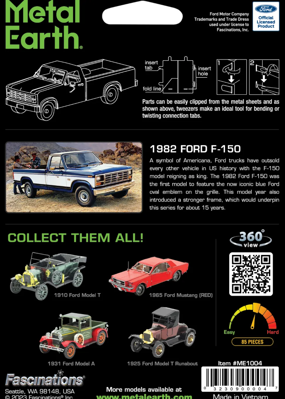 Puzzle Caminhão Ford F-150 1982