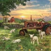 Puzzle Campo ao nascer do sol