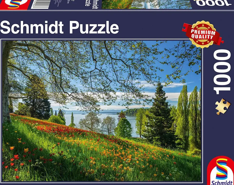 Puzzle Campo de Túlipas - Ilha Mainau