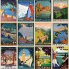 Puzzle Cartazes de Roger Broders