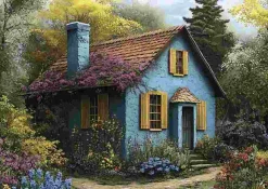Puzzle Casa azul