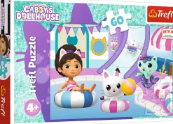 Puzzle Casa de bonecas: Gabby na piscina