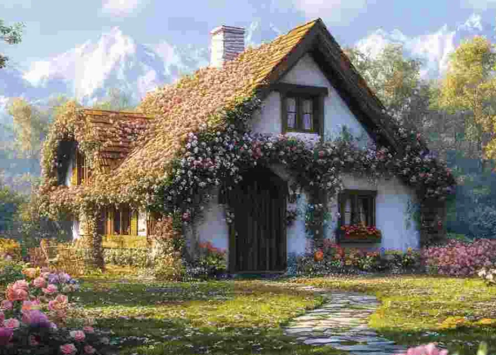 Puzzle Casa de campo no vale