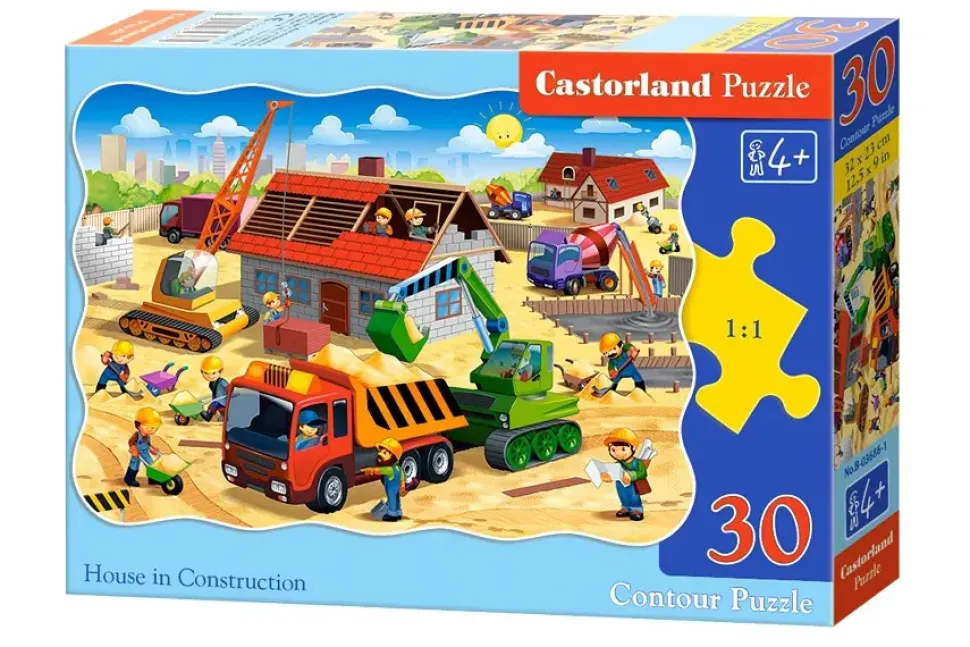 Puzzle Casa em construção