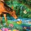 Puzzle Cavalinho Marrom