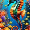 Puzzle Cavalo-marinho