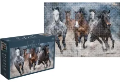 Puzzle Cavalos selvagens a galope