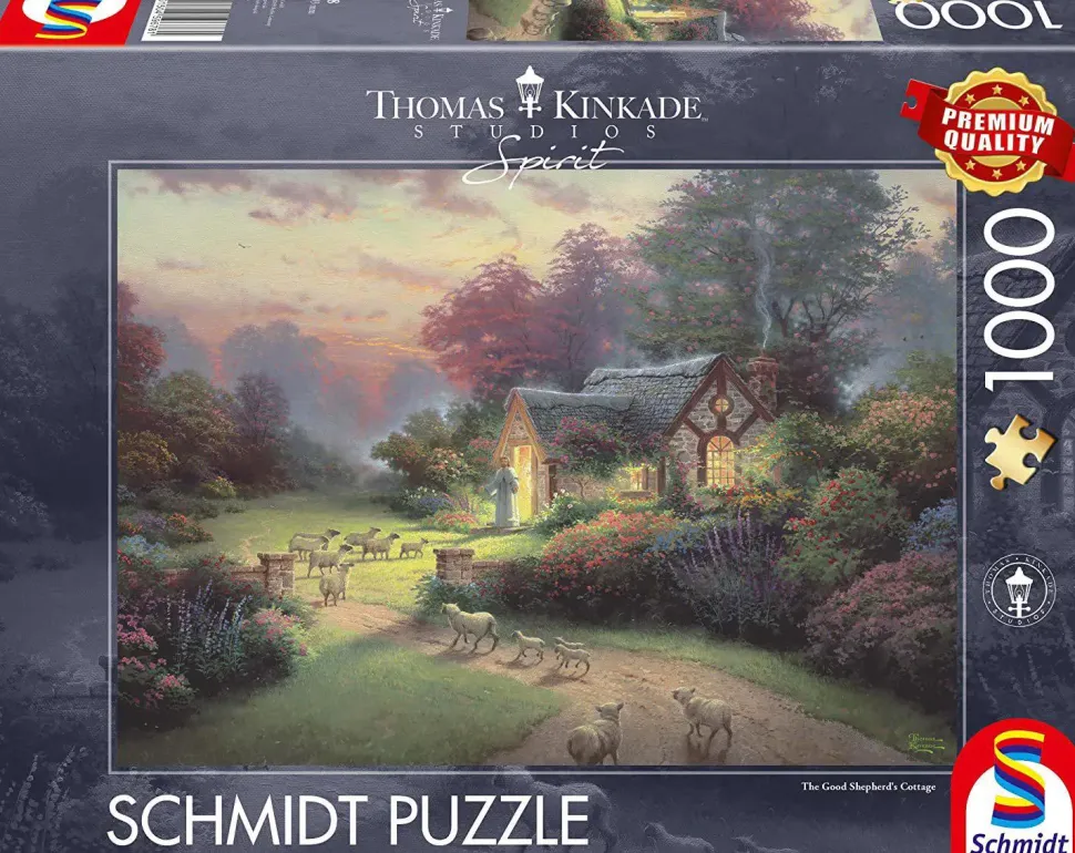 Puzzle Chalé Kinkade, os Bons Pastores