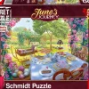 Puzzle Chá de quebra-cabeça secreto no jardim