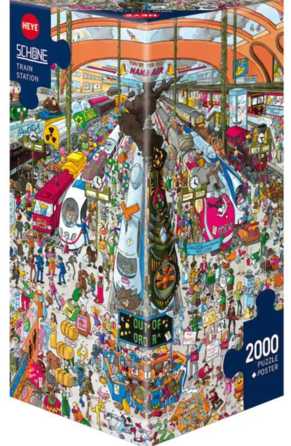 Puzzle Christoph Schöne: Estação de trem