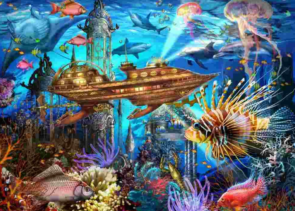 Puzzle Ciro Marchetti: Cidade Aquática