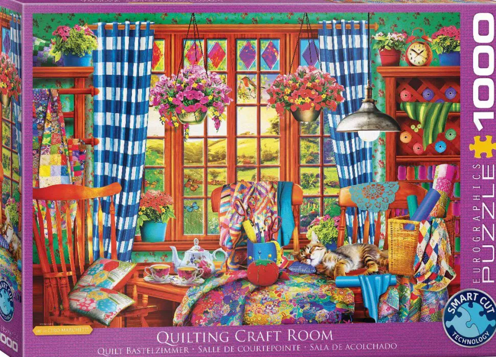 Puzzle Ciro Marchetti: Quilting Craft Room