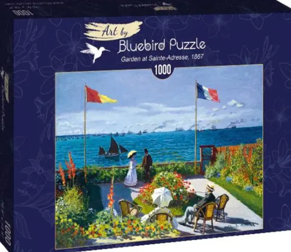 Puzzle Claude Monet: Jardim em Sainte-Adresse, 1867