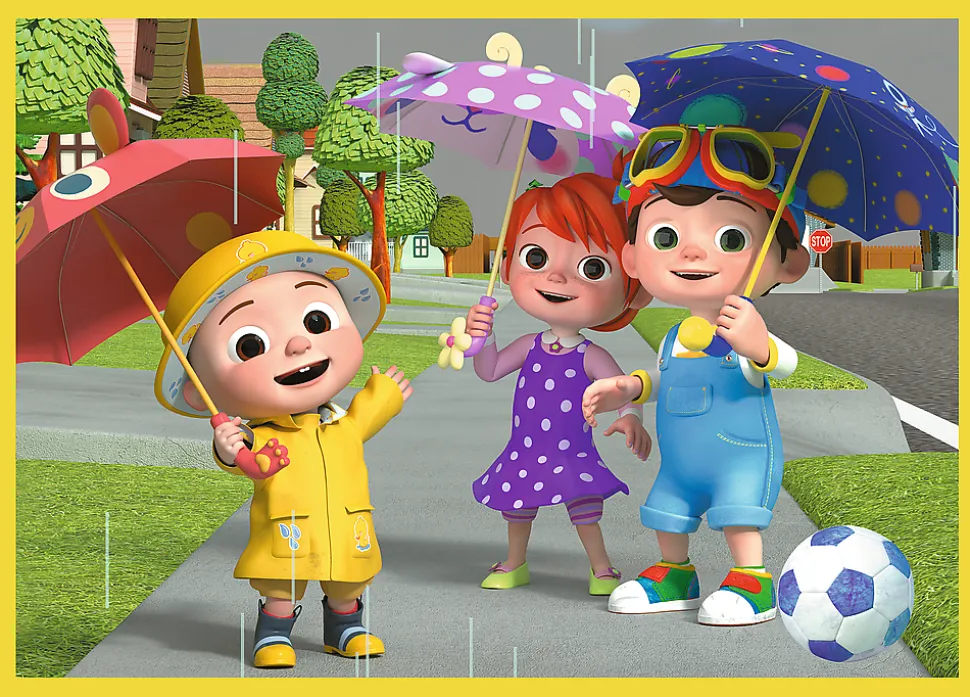 Puzzle Cocomelon 4v1: Conheça os personagens
