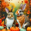 Puzzle Coelhinhos de outono