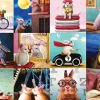 Puzzle Coelhinhos engraçados