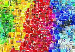 Puzzle Coisas Coloridas