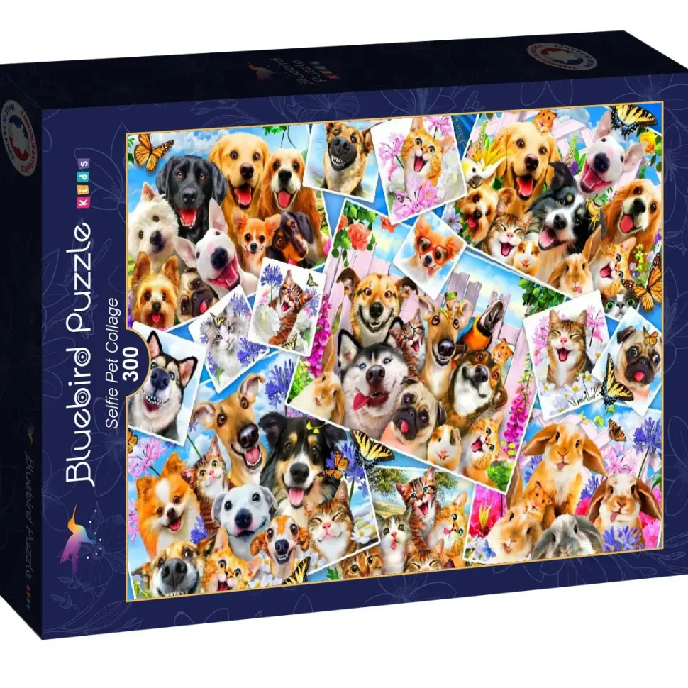 Puzzle Colagem de selfies de animais de estimação
