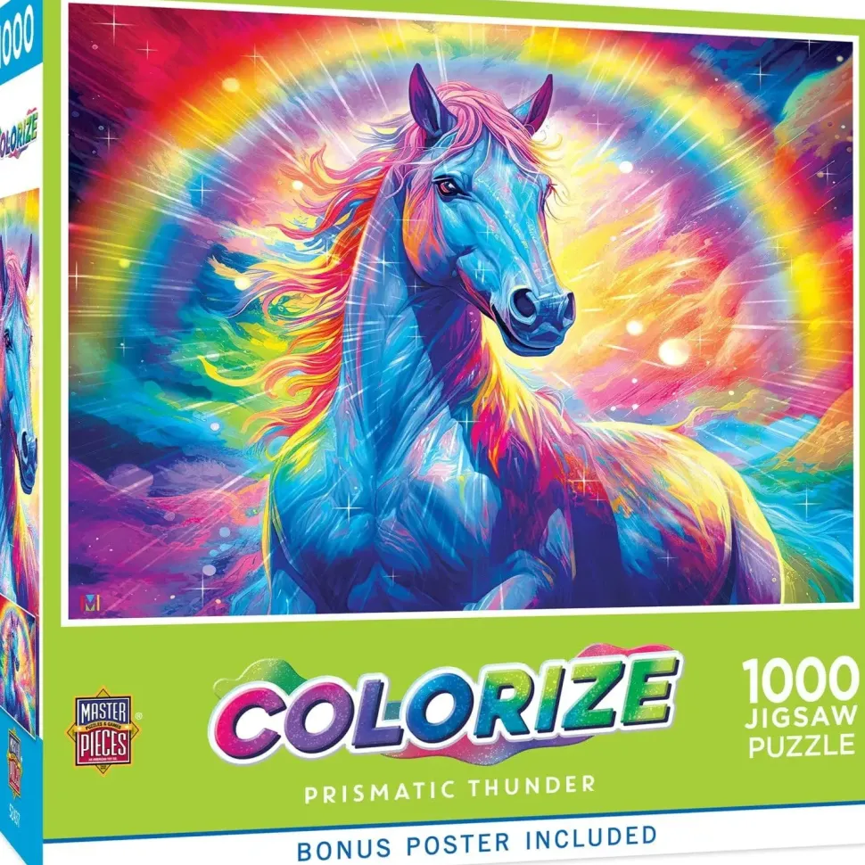 Puzzle Colorize - Trovão prismático