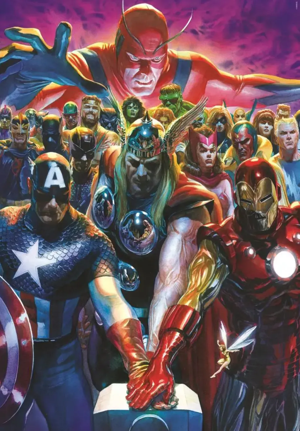 Puzzle Compacto Marvel Os Vingadores