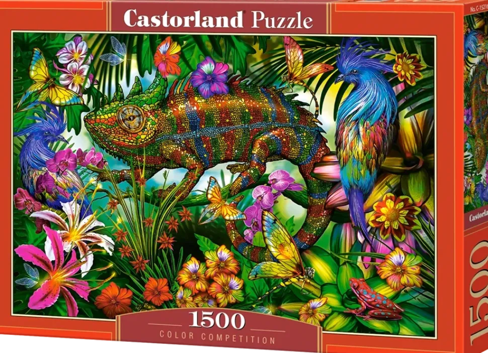 Puzzle Competição de cores