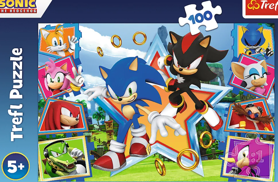 Puzzle Conheça o Sonic Sonic