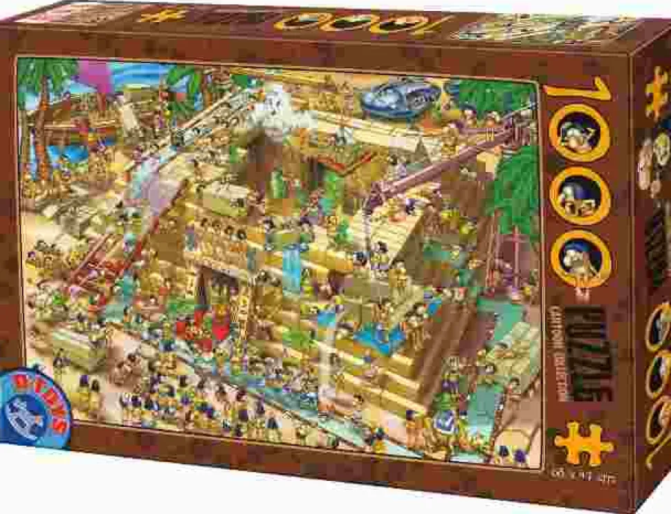 Puzzle Construção da pirâmide