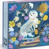 Puzzle Coruja celeste em metal