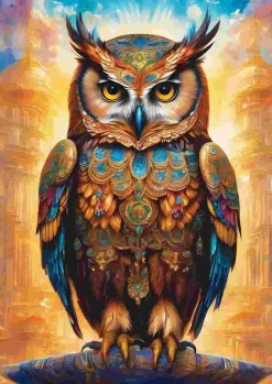 Puzzle Coruja Geral