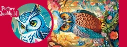 Puzzle Coruja Quilled