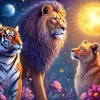 Puzzle Cosmos felino