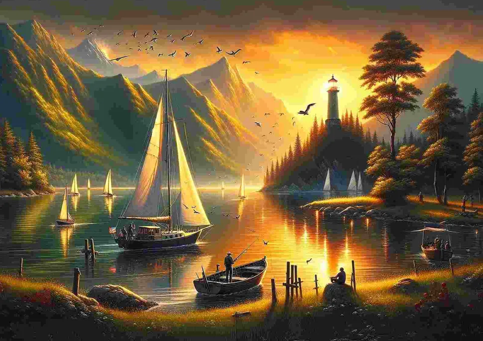 Puzzle Costas Douradas
