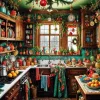 Puzzle Cozinha campestre de Natal