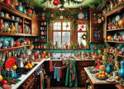 Puzzle Cozinha campestre de Natal