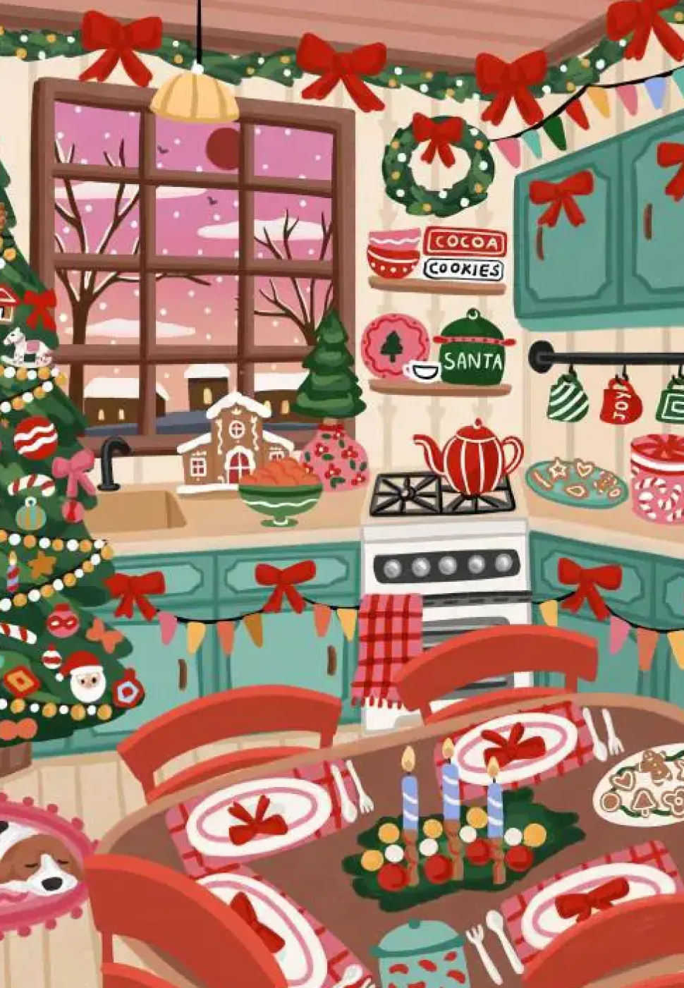 Puzzle Cozinha de Natal
