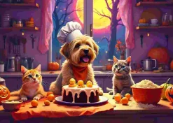 Puzzle Cozinhando para o Halloween
