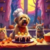 Puzzle Cozinhando para o Halloween