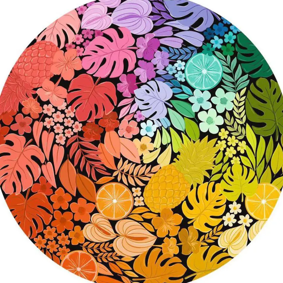 Puzzle Círculo de Cores: Tropical