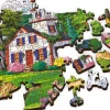 Puzzle Céu de verão em madeira