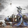 Puzzle Dama de Azul